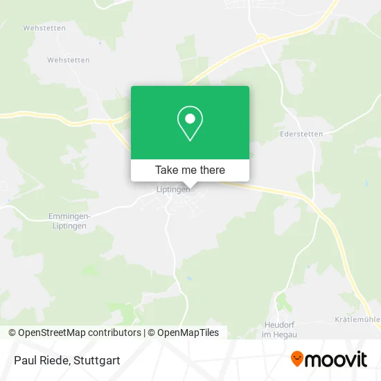 Карта Paul Riede