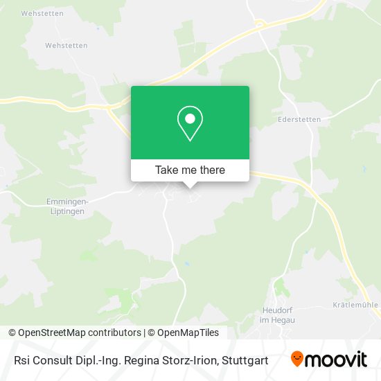 Rsi Consult Dipl.-Ing. Regina Storz-Irion map