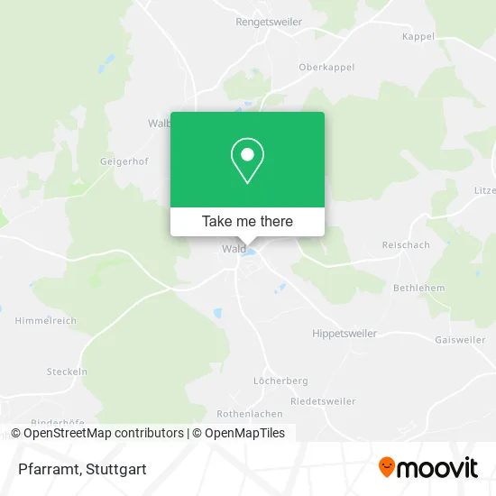 Карта Pfarramt
