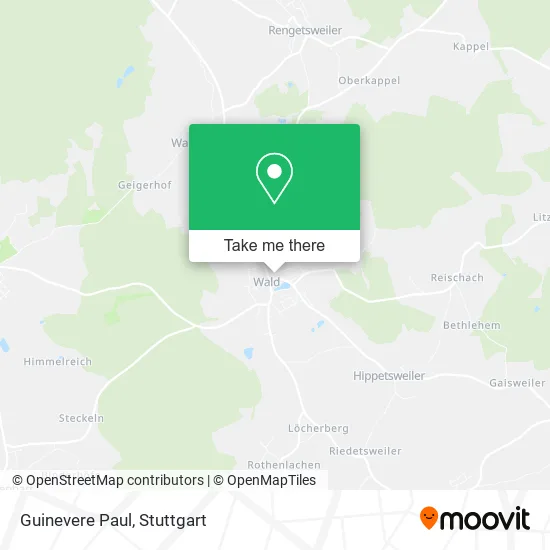 Карта Guinevere Paul