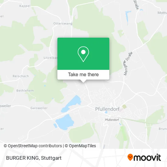 Карта BURGER KING