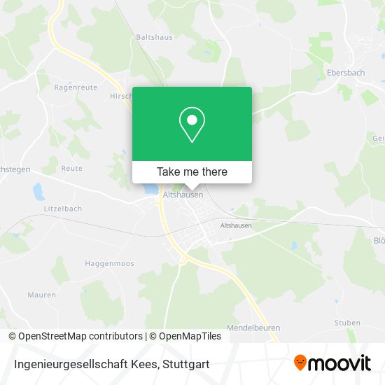 Карта Ingenieurgesellschaft Kees