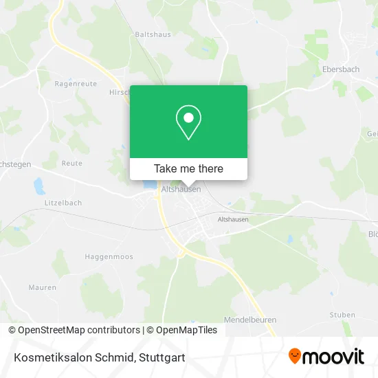 Карта Kosmetiksalon Schmid