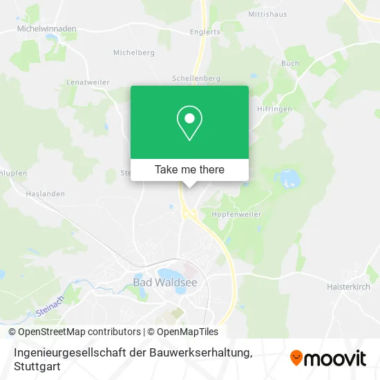 Карта Ingenieurgesellschaft der Bauwerkserhaltung