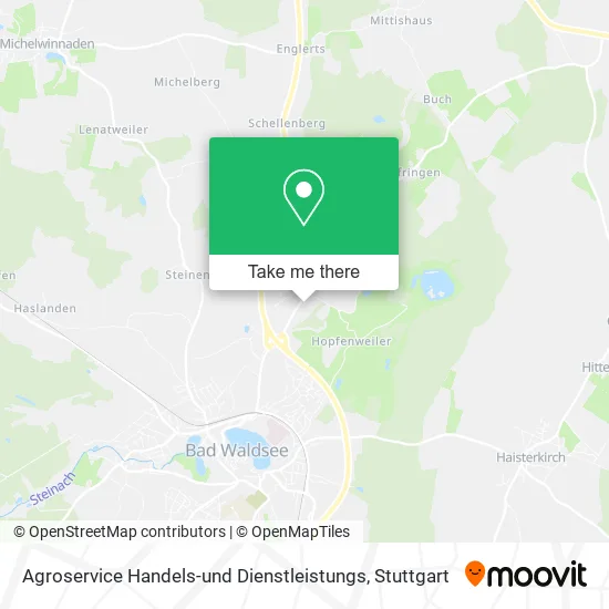 Карта Agroservice Handels-und Dienstleistungs