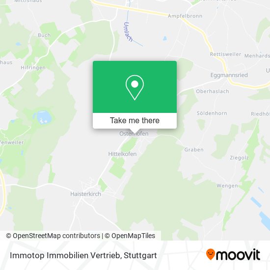 Immotop Immobilien Vertrieb map