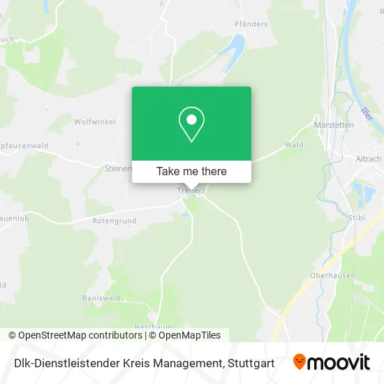 Карта Dlk-Dienstleistender Kreis Management