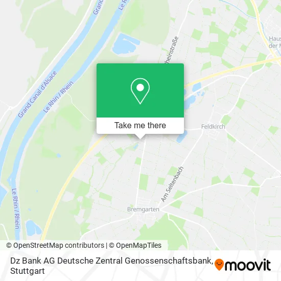Карта Dz Bank AG Deutsche Zentral Genossenschaftsbank