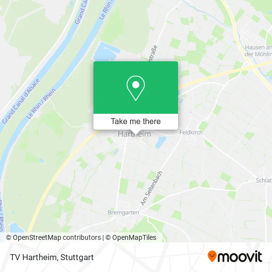 Карта TV Hartheim
