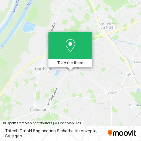 Карта Tritech GmbH Engineering Sicherheitskonzepte