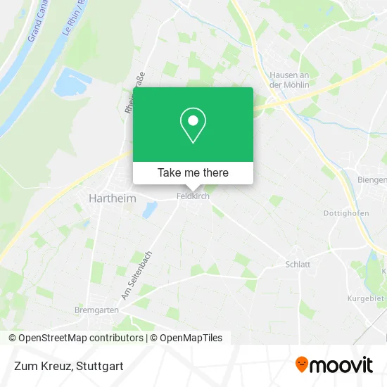 Карта Zum Kreuz