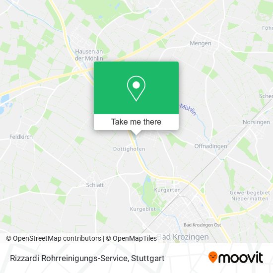 Карта Rizzardi Rohrreinigungs-Service