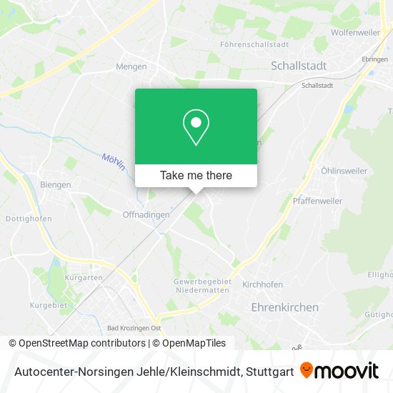 Autocenter-Norsingen Jehle / Kleinschmidt map