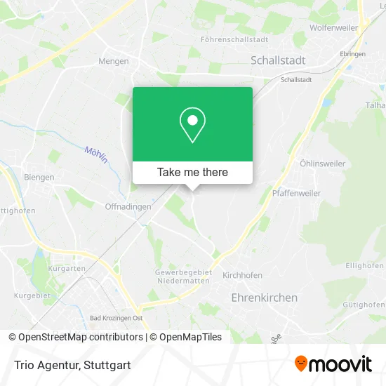 Карта Trio Agentur