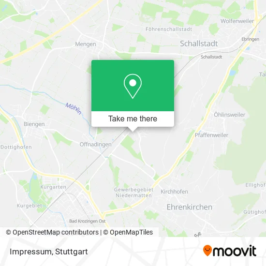 Карта Impressum