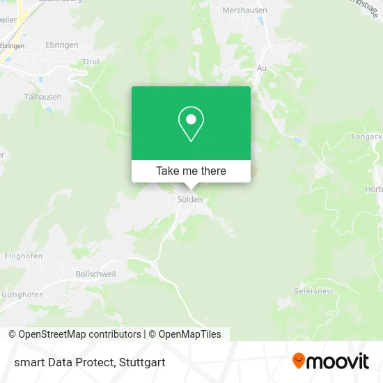 smart Data Protect map