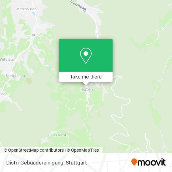 Distri-Gebäudereinigung map