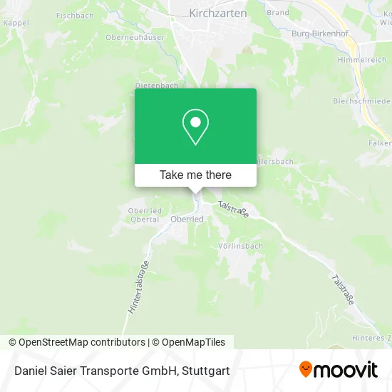 Карта Daniel Saier Transporte GmbH