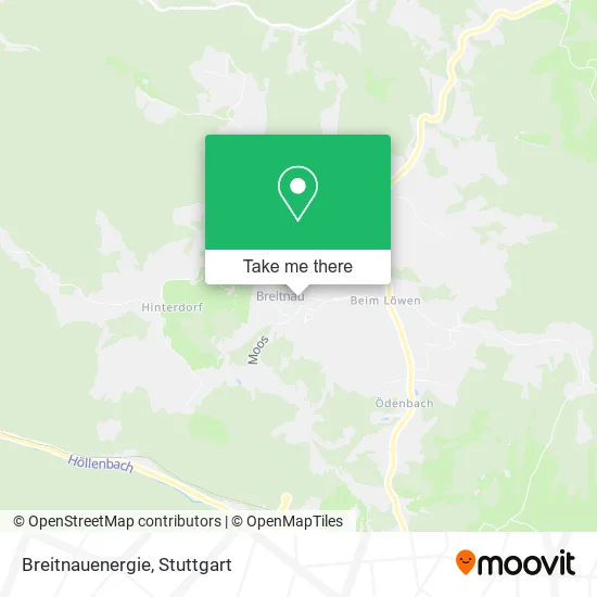 Карта Breitnauenergie