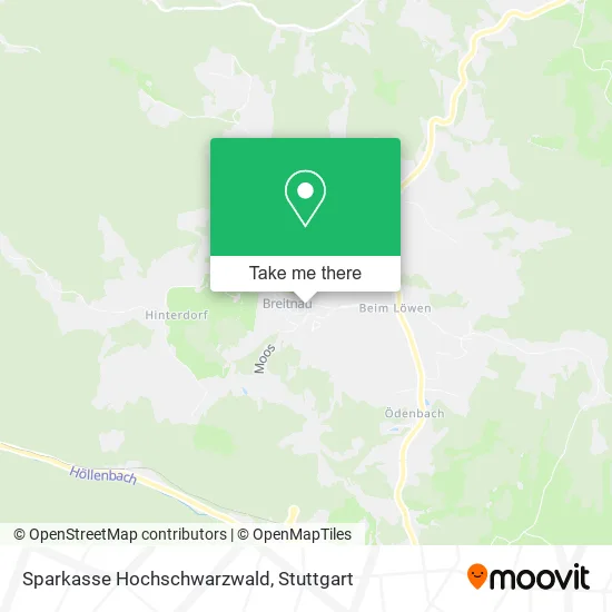 Карта Sparkasse Hochschwarzwald