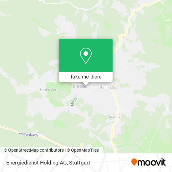 Карта Energiedienst Holding AG