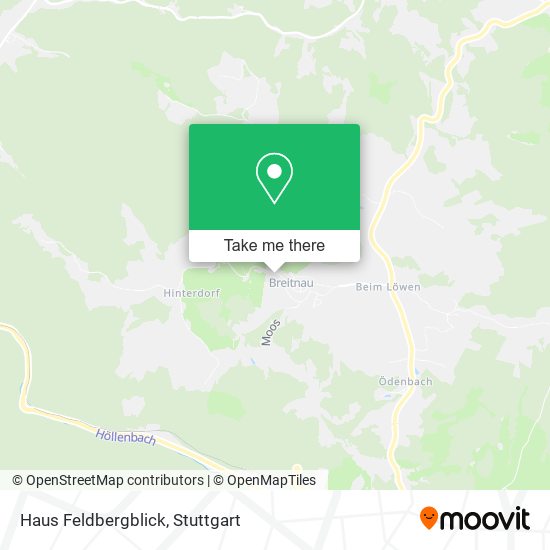Карта Haus Feldbergblick