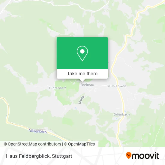 Карта Haus Feldbergblick