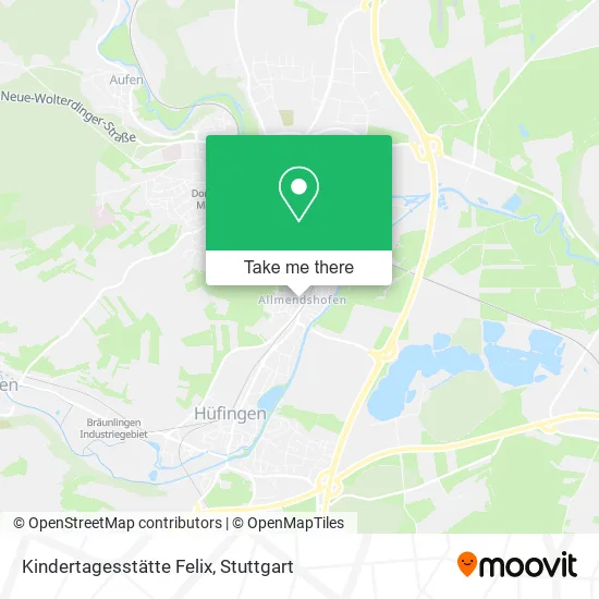 Карта Kindertagesstätte Felix