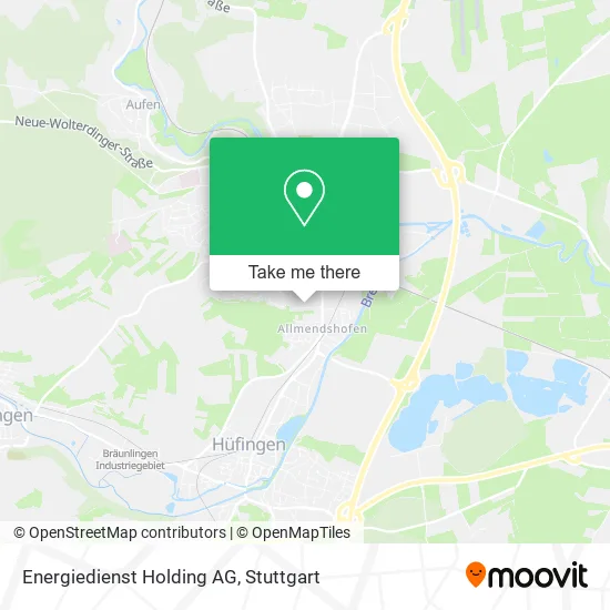Карта Energiedienst Holding AG
