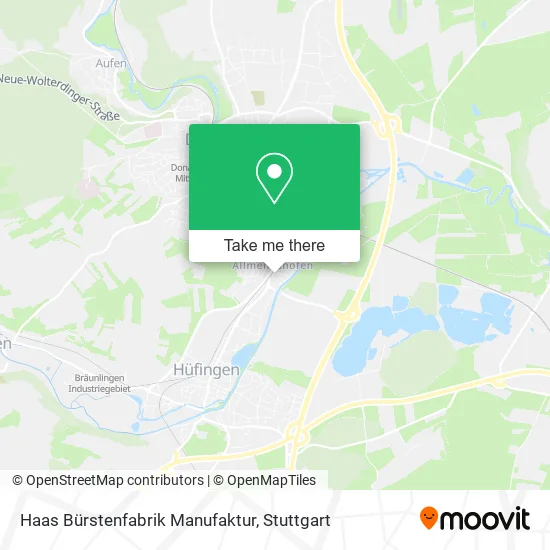 Карта Haas Bürstenfabrik Manufaktur