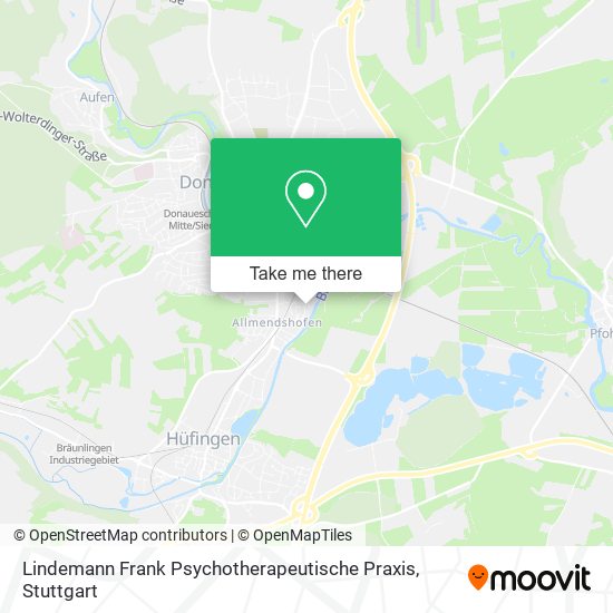 Карта Lindemann Frank Psychotherapeutische Praxis