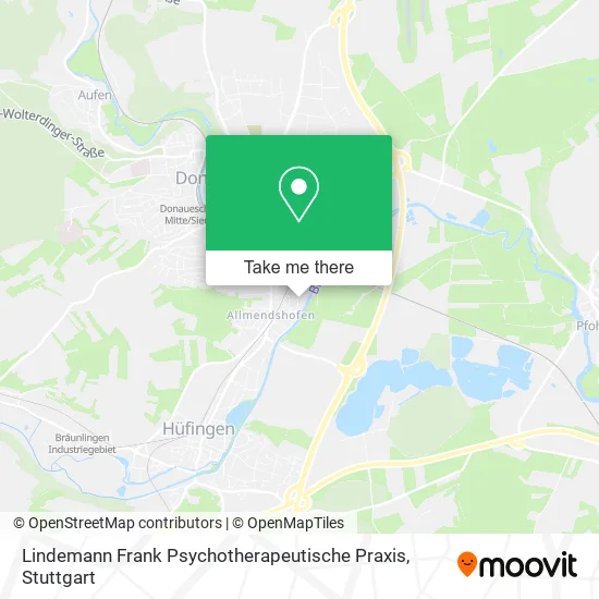 Карта Lindemann Frank Psychotherapeutische Praxis