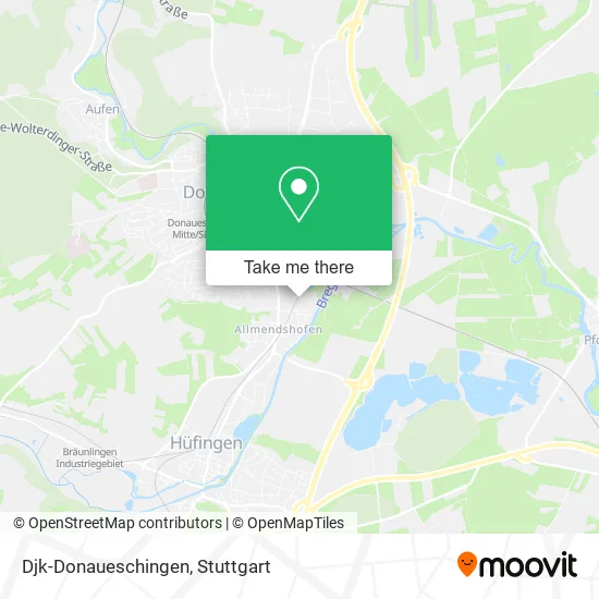 Карта Djk-Donaueschingen