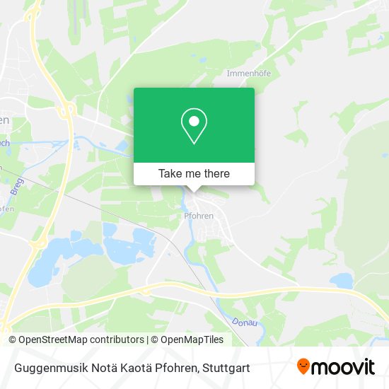 Guggenmusik Notä Kaotä Pfohren map