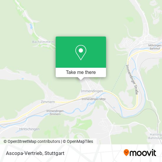 Карта Ascopa-Vertrieb