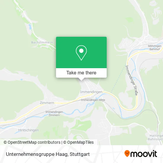 Карта Unternehmensgruppe Haag