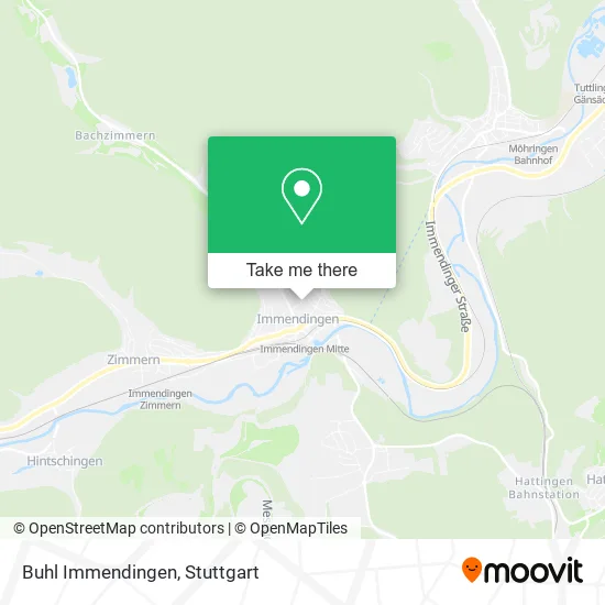 Карта Buhl Immendingen