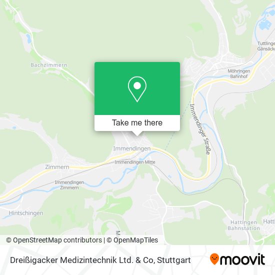 Dreißigacker Medizintechnik Ltd. & Co map