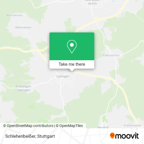 Карта Schlehenbeißer