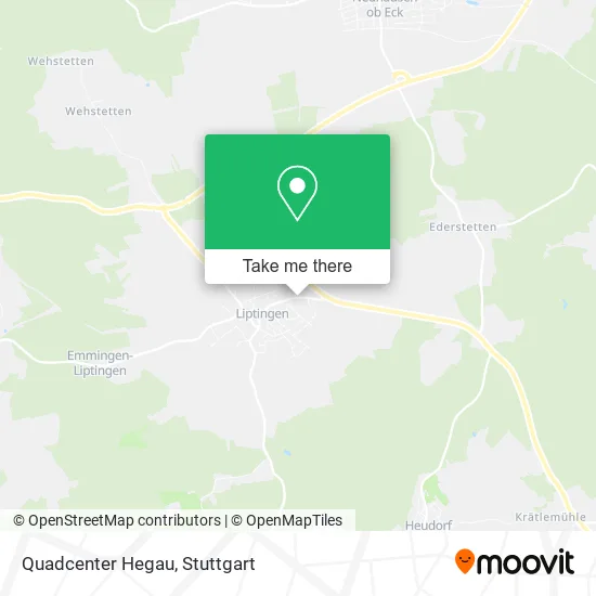 Карта Quadcenter Hegau