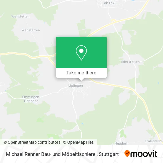 Карта Michael Renner Bau- und Möbeltischlerei