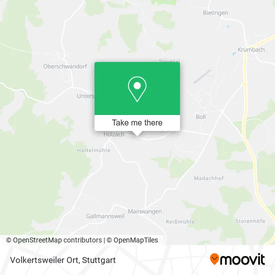Карта Volkertsweiler Ort
