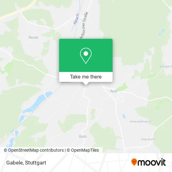 Карта Gabele