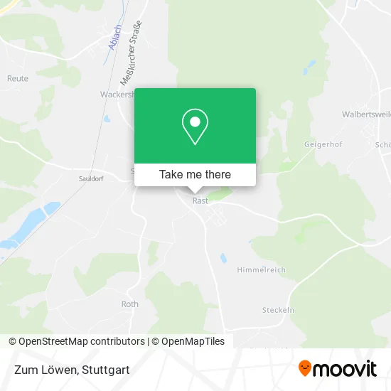 Карта Zum Löwen