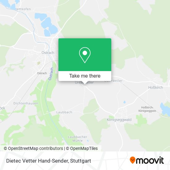 Dietec Vetter Hand-Sender map