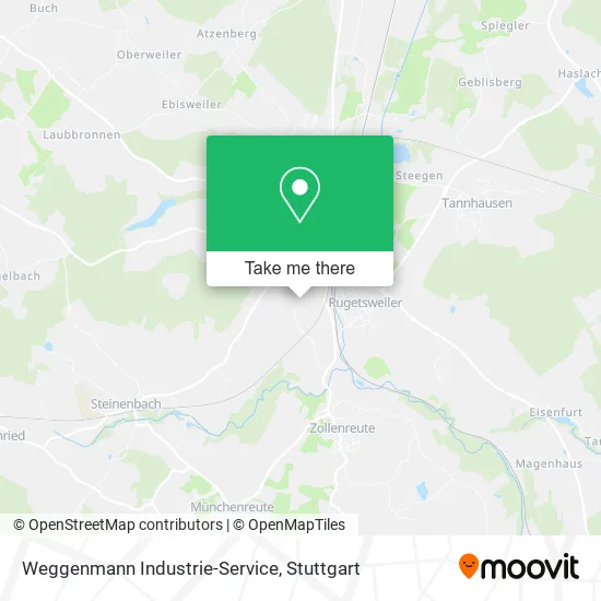 Карта Weggenmann Industrie-Service