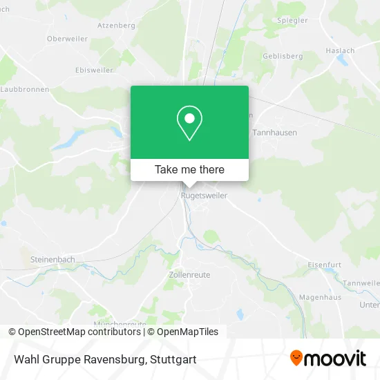 Карта Wahl Gruppe Ravensburg