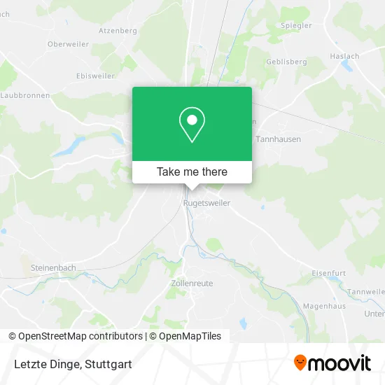 Карта Letzte Dinge