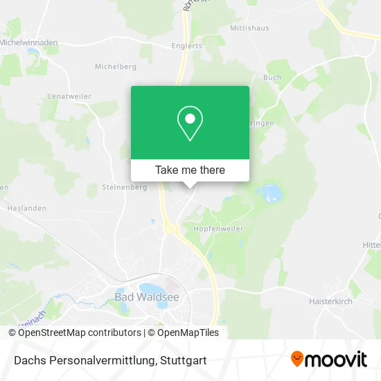 Карта Dachs Personalvermittlung