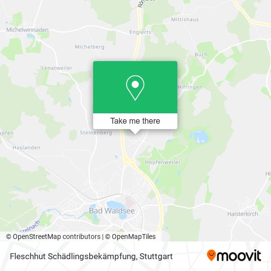 Fleschhut Schädlingsbekämpfung map